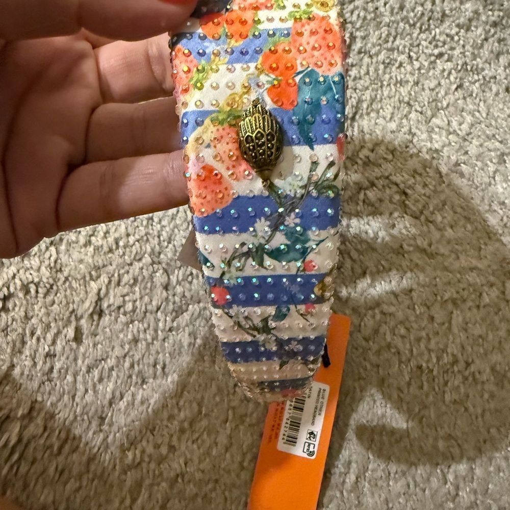 Kurt Geiger Multicolor Embellished Headband - Picture 5 of 5